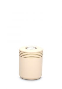 UE-NOVA-S-02 | Nova - h 12cm dia 9,6cm - Sandbeige Gold