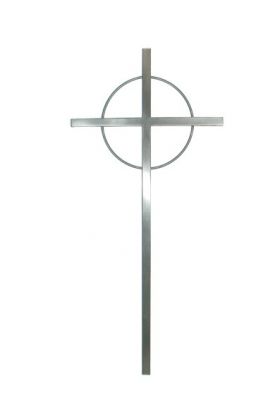 Croix en inox | A4240/0 - 40cm | Inox 3mm