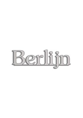 Type Berlijn | 5mm Alu zilver