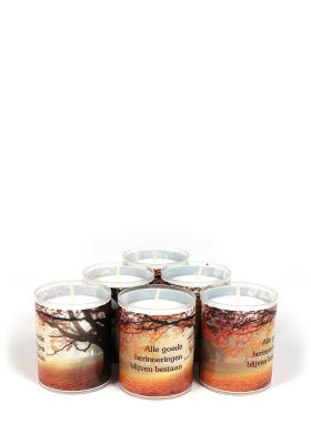 CANDLE2 | NL | 6,5cm - Ø5cm - 6st