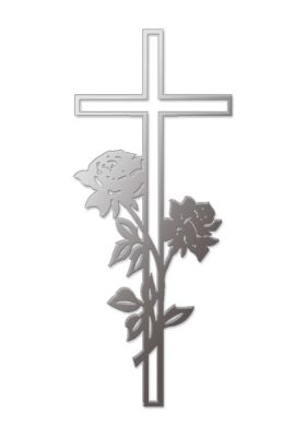 Croix - KR1740 | Argent | 40cm